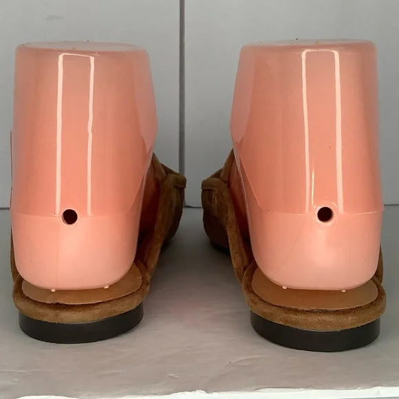 Madewell The Greta Ballet Flat Woven Tan Leather Women’s Mule Flats Sz 5 Boho - Picture 7 of 11